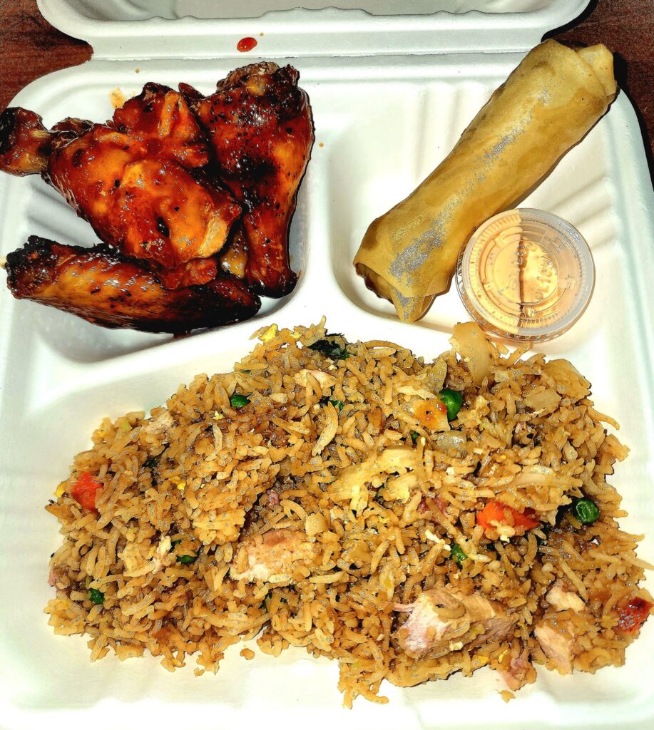 Fried Rice Combo Plate