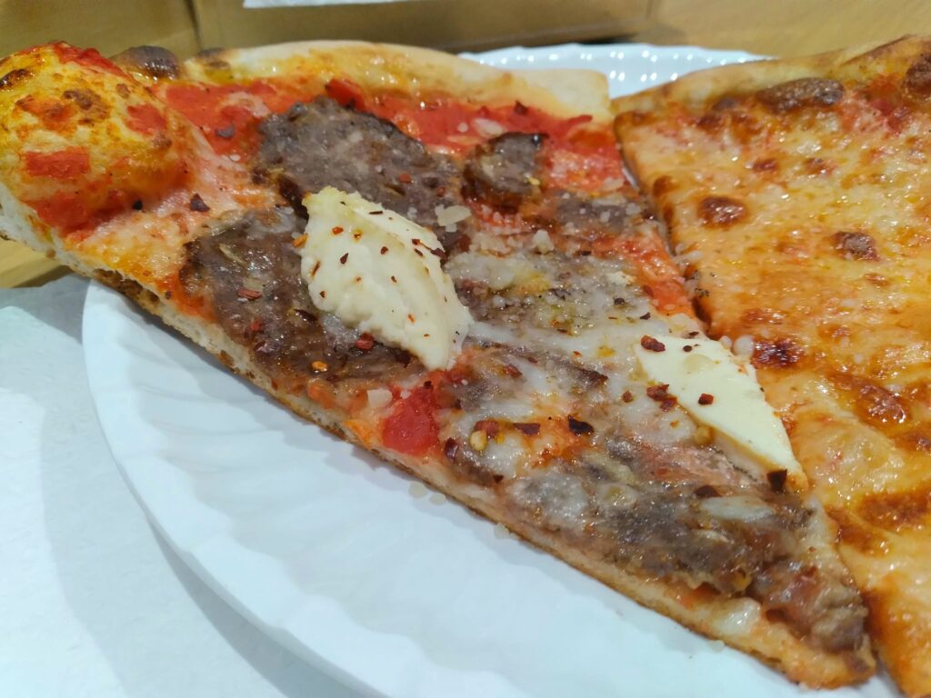 Meatball Pizza