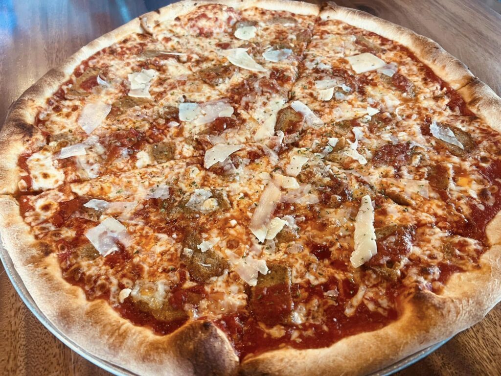 Meatball Pizza