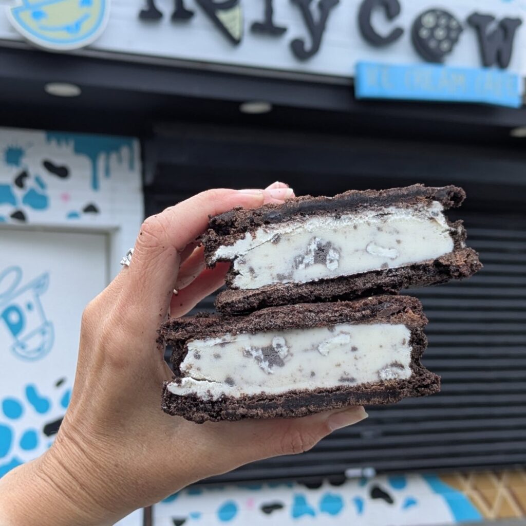 Oreo Ice Cream Sandwich