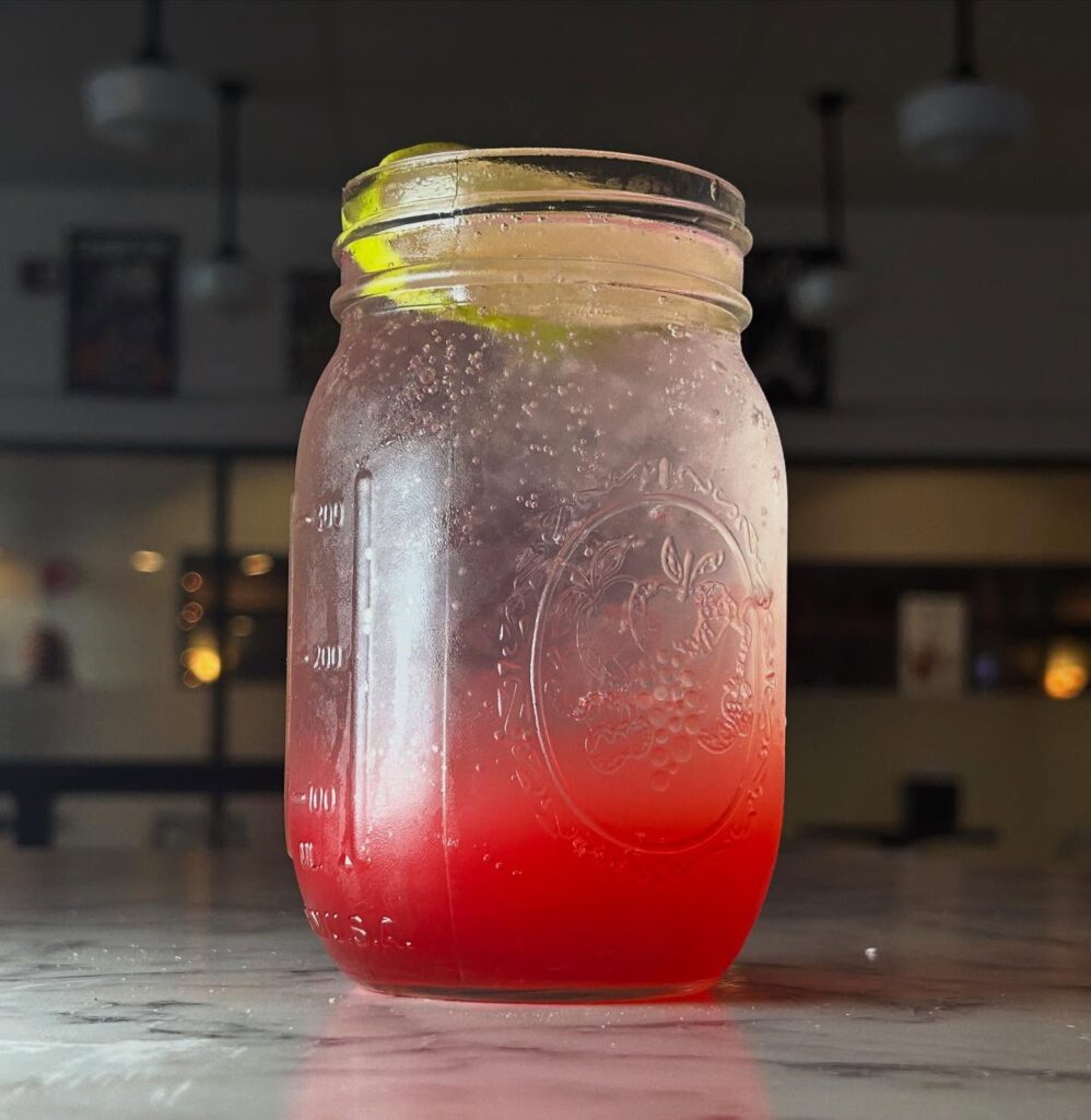 Raspberry Lime Rickey